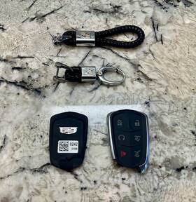 13510242r Cadillac Genuine Oem 6 Button Smart Key Remote Shell For 15-20 Escalade Keychain