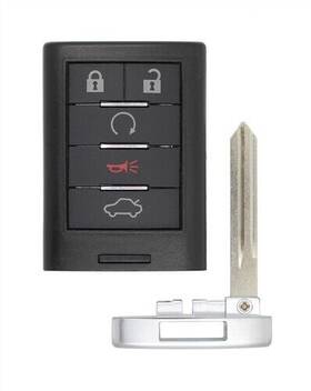 25854936 Cadillac Fits Oem 5 Button Key Fob