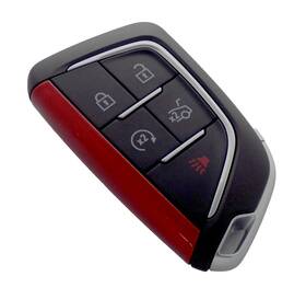 85043353 Cadillac Oem 2021-2024 Ct4 Ct5 Red Remote Key Fob 85043353 Cadillac Oem 2021-2024 Ct4 Ct5 Red Remote Key Fob