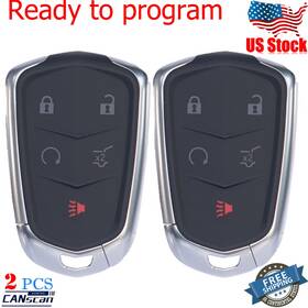 13544052 Canscan-shop 13522879 2 For 2020 2021 2022 2023 Cadillac Xt4 Xt5 Xt6 Car Smart Keyless Remote Key Fob