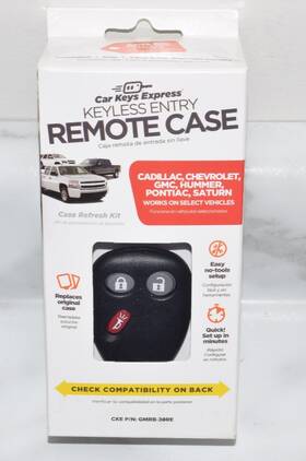 Gmrb-30re Car Keys Express Key Keyless Entry Remote Case For Cadillac/chevy/gmc/hummer/pontiac
