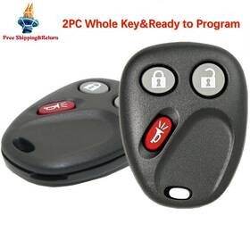 Kx000008 Carautostore-1 2 For 2003 2004 2005 2006 Chevrolet Silverado 1500 2500 3500 Remote Car Key Fob