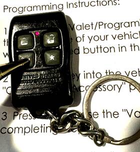 285-1285 Carbine Elvmt0a Keyless Remote Silencer Elvmtoa Alarm Car Starter Control Key Fob 4500