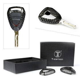 Carbon Fiber Remote Key Fob Case Shell Cover For 2003 2005-2010 Porsche 911