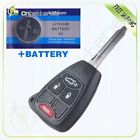 Oht692427aa-23 Cb81816121s New Uncut Replacement Keyless Entry Remote Key Fob For Dodge