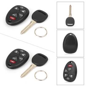 Cbdtimes 550747756833 Keyless Entry Remote Car Key Fob Fit 2007-2014 Chevy Tahoe Traverse Gmc Yukon