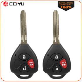 Cc845147s01 Cciyu 2pcs For Toyota Rav4 2006 2007 2008 2009-2011 Remote Car Key Fob New