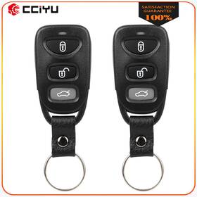 Cc845219s01 Cciyu 2pcs For Kia Rondo 2.4l 2007 2008-2011 Remote Car Key Fob Plnhm-t011