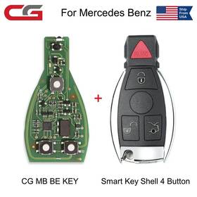H01sa1783-b1 Cgdi Mb Be Key Pro Improved Version And Smart Shell 4 Buttons For Mercedes