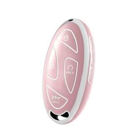 Yyd4202 Chatyyd Hyundai Key Fob Cover Compatible With 2022-2025 Models - Pink Soft Case
