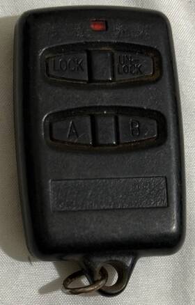 Jt3kt6a Checkmate Commander Security Alarm Keyfob 4b Transmitter Tested