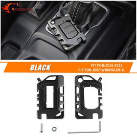 Car2024072062ytpw12 Cherocar Key Fob Cover Case Holder Shell Protect For Jeep Wrangler Jl Jt 18 Accessories