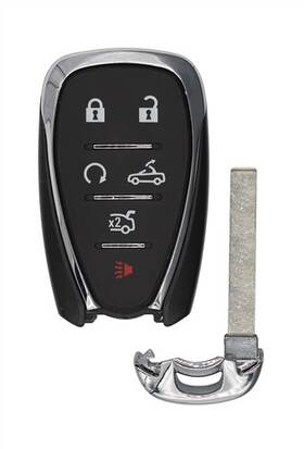 Chevrolet 13508780a Fits Oem 6 Button Key Fob