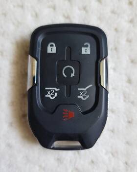 13529633 Chevrolet 2015-20 Gmc 6 Button Keyless Entry Key Fob Blank Uncut Blade 13529633 Chevrolet 2015-20 Gmc 6 Button Keyless Entry Key Fob Blank Uncut Blade
