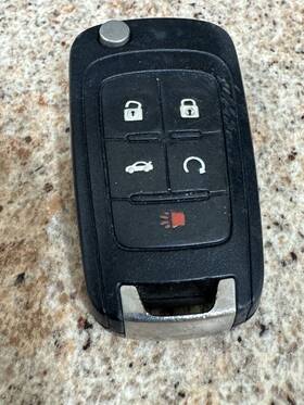 33512w Chevrolet 2014 Chevy Cruze Lt Flip Key Remote Fob