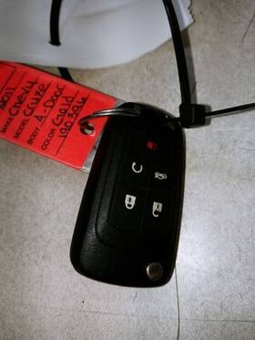 654.gm1e11 Chevrolet 2011 Cruze Keyless Entry Smartkey Key Fob Oem Used