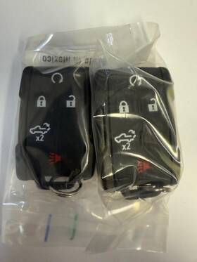 84188291 Chevrolet Set Of 2 2019-2023 Chevy Silverado Gmc Sierra Entry Remote Fob Transmitter