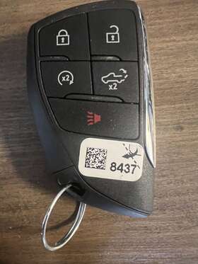 8437 Chevrolet 2022-2023 Silverado New Key Fob