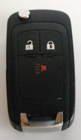 95z33524r Chevrolet 2013 Through 2015 Spark Flip-blade Key Remote