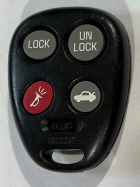 Abo0216t-clean Chevrolet Lhj011abo0216t Corvette C5 97-00 Passive Keyless Entry Keyfob 4b Oem