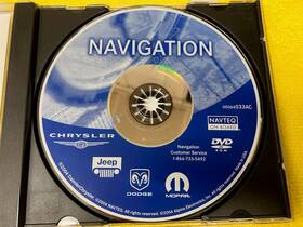 05064033ac Chrysler Dodge Jeep 1 - Navigation Map Dvd Cd Mopar Oem Part
