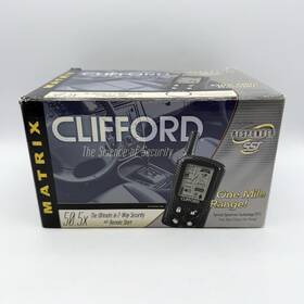 50.5x Clifford 5301x Original Responder Sst 2-way Remote Start Car Security Alarm