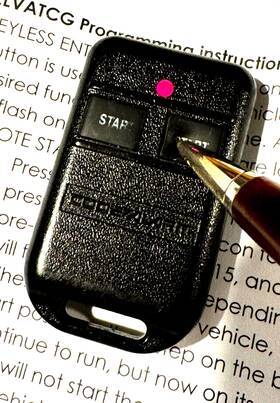 Ca-510 Code Alarm Ca510a Ca510 Elvatcg Car Starter Key Fob Keyless Remote Catx510 Programming