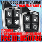 H5ot46 Code Alarm New Catxmt Remote Fcc Id Year Warranty