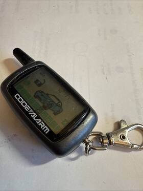 Njqtr53b Code Alarm Lcd Remote Transmitter Tested Oem