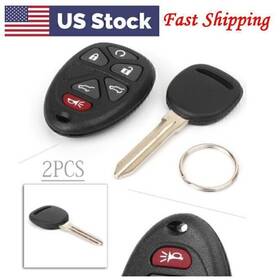 Comebuybest 330000126821 Keyless Entry Remote Car Key Fob Fit 2007-2014 Chevy Traverse Gmc Yukon Le