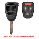 Akcrs134 Compatible With Chrysler Aspen Keyless Remote Uncut Key Fob Shell Case Pad