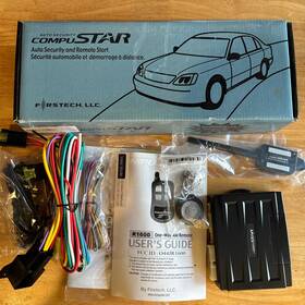Cm4200-vd Compustar 1bam-s Auto Security And Remote Start Firstech 1bamr