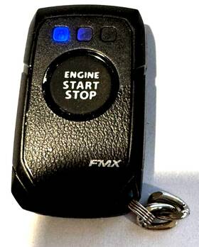 7087a-1wreh300fx Compustar Blue Led Button Alarm Remote Starter Fob Va5reh300-1wfx Ftx1300r-fm