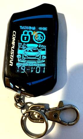 Va5rcd310-2wfx Compustar F2wt9fm Oem 2 Way Lcd Keyless Remote Starter Fob Alarm 2wt9r-fm