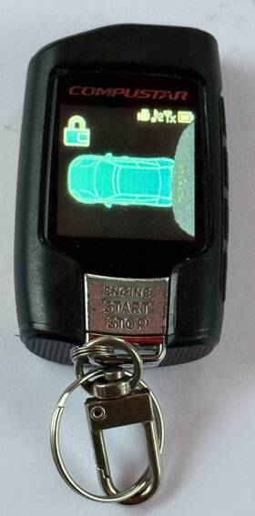 Va5rcl300-2wfx Compustar 2-way Lcd Security Alarm Keyfob Transmitter 5b