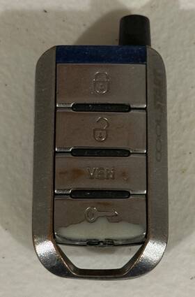 Q6wbt43121 Cool Start Security Alarm Keyfob Transmitter 4b Tested