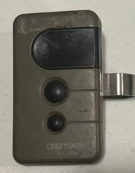 Hbw2028 Craftsman Garage Door Keyfob Opener 3b Tested