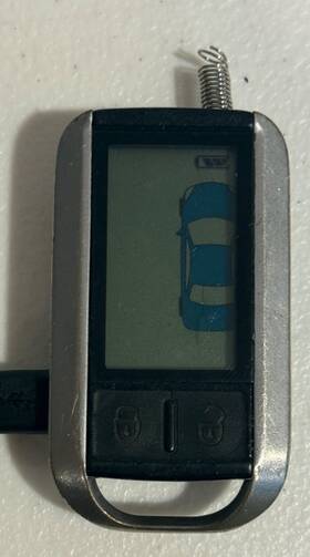 Q6wbt515401 Crimestopper Crime Stopper 2-way Lcd Security Alarm Keyfob Transmitter 5b Tested
