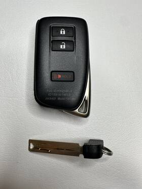 Denso 1551a-14flb 1551a14flb 14flb Used Oem Lexus Smart Keyless Entry Remote Fob - Hyq14flb 3 Button Tested