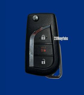 Hyq12bgr Denso Oem 2019 - 23 Toyota Rav4 Japan Flip Key Remote Fob Fcc Rare