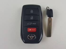 Tik-toy-150n Denso Original Toyota Venza 21-25 Oem Smart Key Less Entry Remote Fob Blue Logo Blank