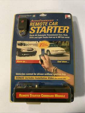 20721 Designtech 20921 New Vintage Autocommand Remote Car Starter Kit Model #20721