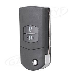 Dictorcoltd 760000782589 Remote Electric 2 Buttons Key Shell Fob Case Cover For Mazda 3 5 6 2006-2013
