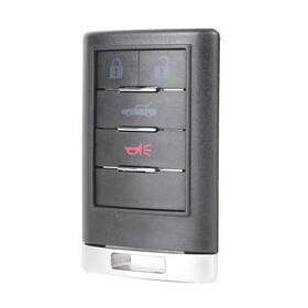Tube-2061yf042 Dictorcoltd Remote Key Shell Case Fob For Cadillac Cts 2008-2014 And Xlr 2005 2006 2007-2009