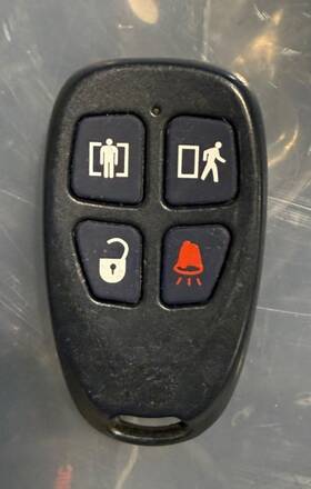 F5303ws4939 Digital Security Controls Home Alarm Fob 4b Ws4939a Tested