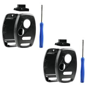 Discount Keyless 671072627961 2 Key Fob Case Shell For Honda Accord Civic Cr-v And More Swap Your Original B