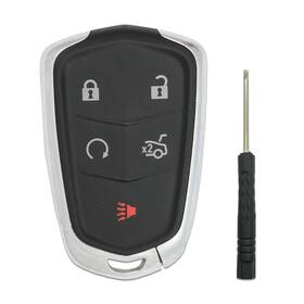Dh-wkk02990 Dlghpo Key Fob Cover Replacement For 2014-2020 Cadillac Ats Cts Xt4 Xt5 Xt6