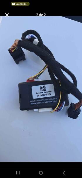001a07319375 Dodge Ram 2009-2015 Remote Start Keyless Entry System