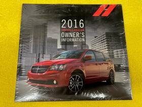 16y532-426-aa Dodge 2016 Grand Caravan Owners Information Dvd Second Edition