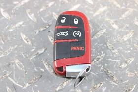 654-10816 Dodge 15-18 Charger Hellcat Red Smart Access Key Fob Remote Five 5 Buttons Oem Wty Oe
